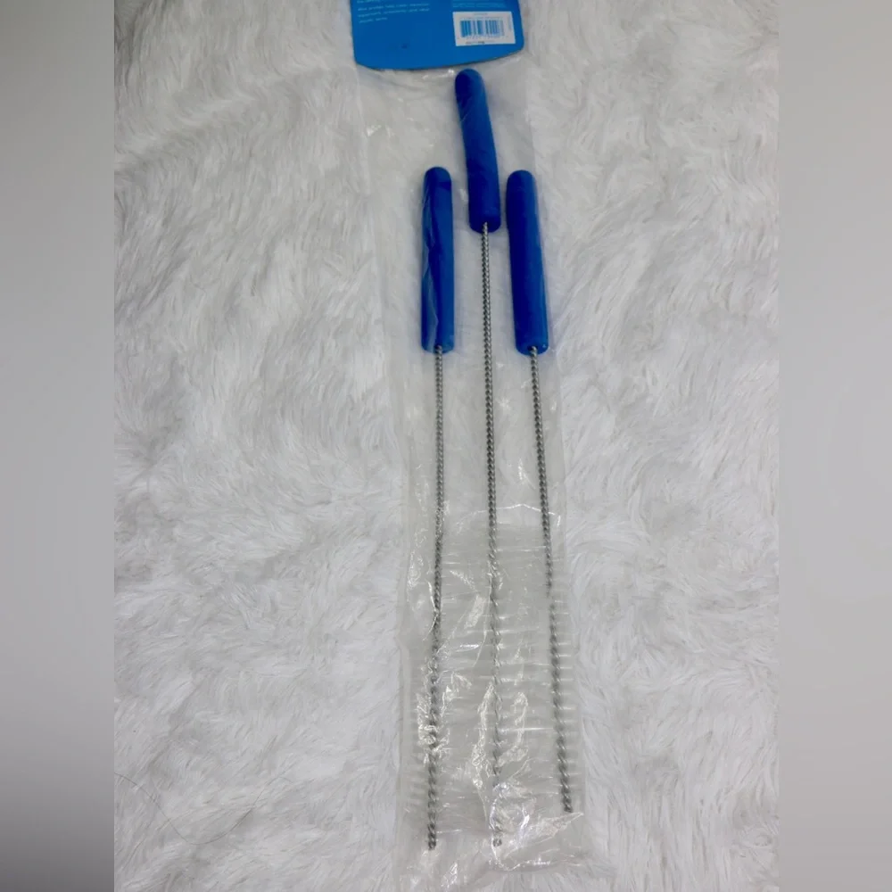 Aquarium Cleaning Brush Set 3pc Fish Tank Filter Hose Pipe Cleaner 14